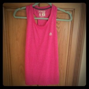 Pink Adidas Tank (Small)